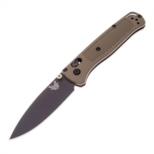 Нож складной BENCHMADE Bugout, Grivory Ranger Green, S30V клинок черн. P 8,2 см