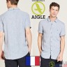 Рубашка с коротким рукавом AIGLE Linenshort