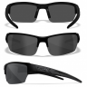 Баллистические очки для тактической стрельбы Wiley X Saint Matte Black (Clear-Grey)