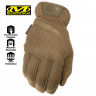Тактические перчатки с сенсорными вставками MECHANIX FastFit Coyote