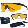 Тактические очки для стрельбы с баллистической защитой WILEYX Saber Advanced Matte Black (Rust)