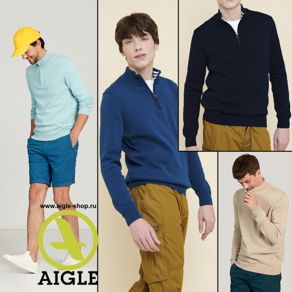 Свитер AIGLE Knithalf