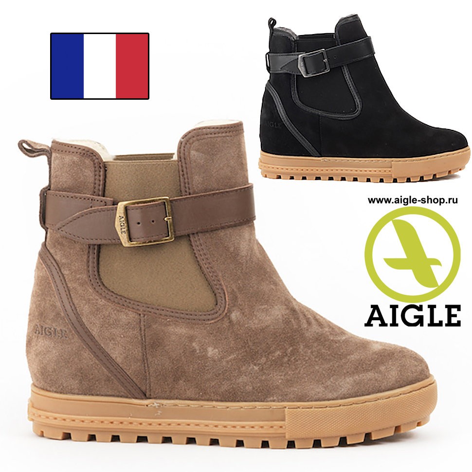 Женские ботинки зимние AIGLE Chelswarm