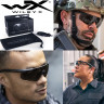Тактические очки для стрельбы с баллистической защитой WILEYX Saber Advanced Matte Black (Grey-Rust)