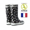 Детские сапоги из каучука AIGLE Lolly Pop Print