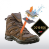 Ботинки HAIX Black Eagle Athletic 2.0 N GTX Mid, brown