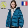 Женский пуховик в виде пончо AIGLE Beryponcho