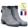 Женские короткие сапоги из каучука AIGLE Miss Juliette Bottillon Print