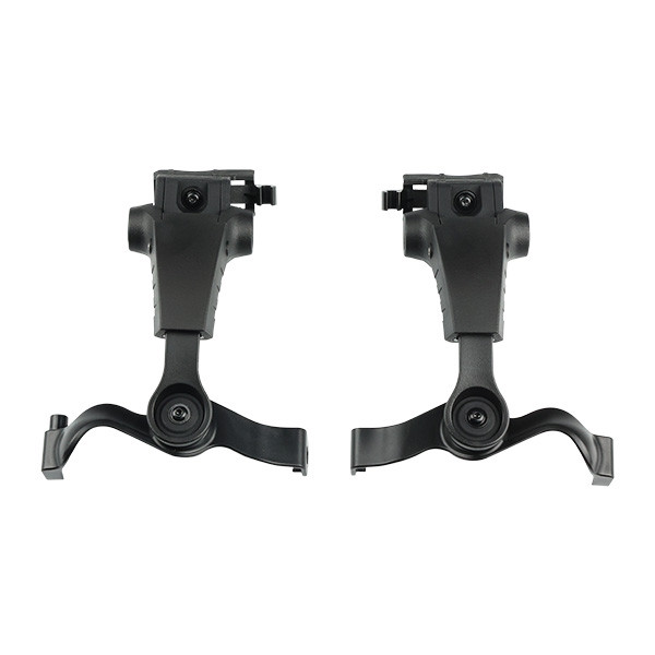 Крепление для наушников EARMOR Plus M16A на шлем (чебурашка) черные